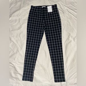 Calvin Klein Stretch Fit Plaid Pants